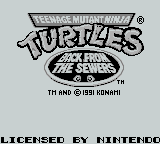 Teenage Mutant Ninja Turtles III Radical Rescue screenshot 5 for GameBoy